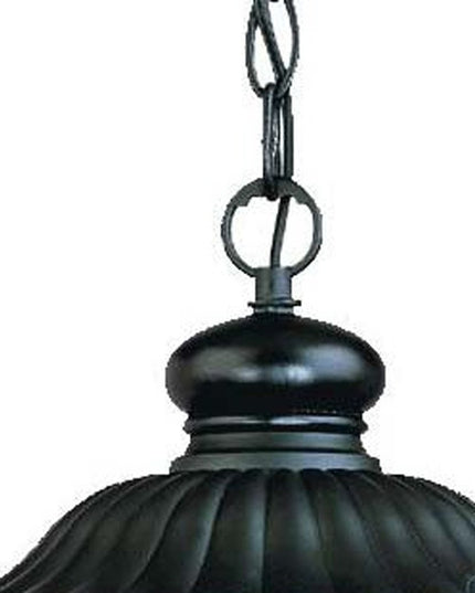 Naples 1-Light Matte Black Hanging Light