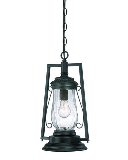 Matte Black Oil Lamp Hanging Light