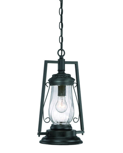 Matte Black Oil Lamp Hanging Light