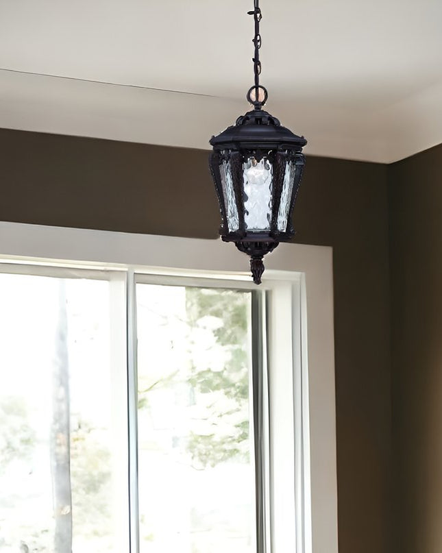 Stratford 1-Light Architectural Bronze Hanging Light