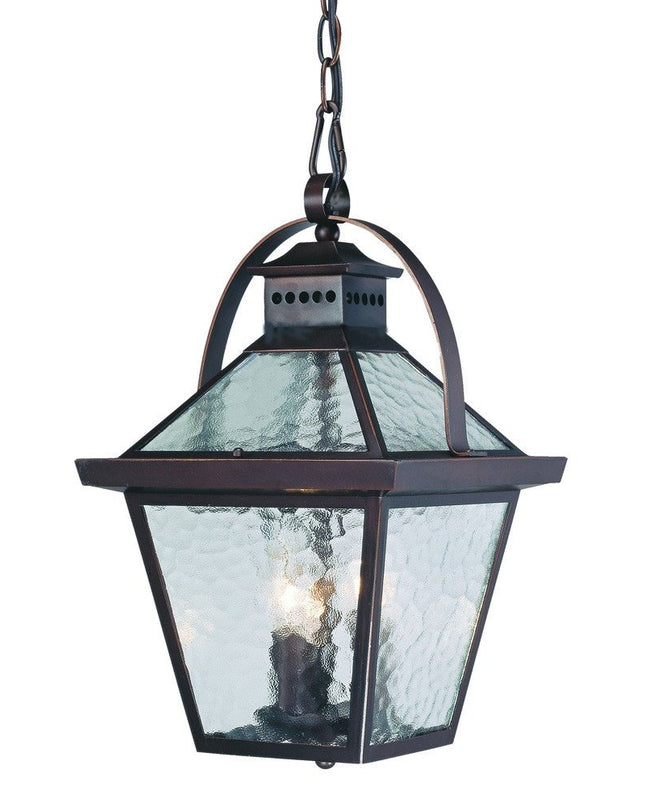 Bay Street 3-Light Architectural Bronze Hanging Light