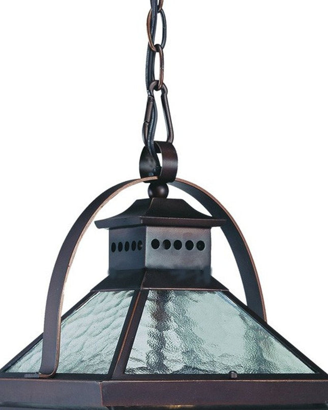 Bay Street 3-Light Architectural Bronze Hanging Light