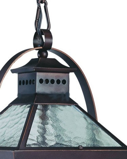 Bay Street 3-Light Architectural Bronze Hanging Light