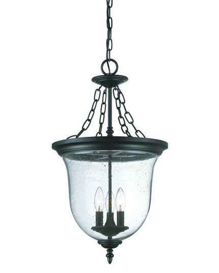 Belle 3-Light Matte black Hanging light