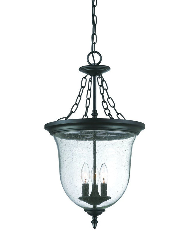 Belle 3-Light Matte black Hanging light