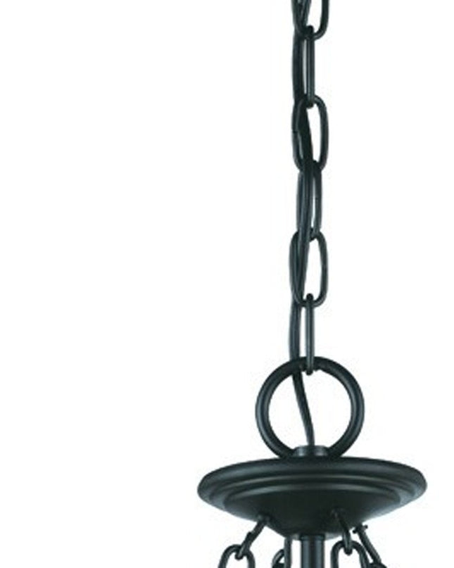 Belle 3-Light Matte black Hanging light