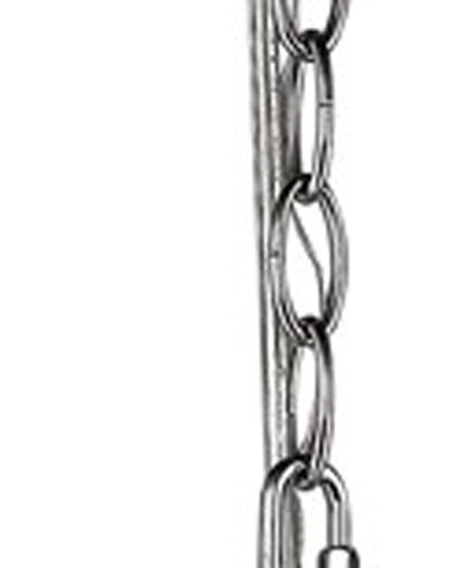 Silver Candle Style Five Light Metal and Crystals Dimmable Chandelier With White Shades