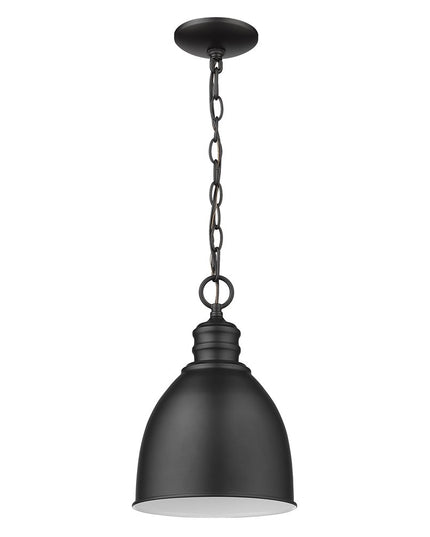 Minimalist Black Metal Pendant Hanging Light