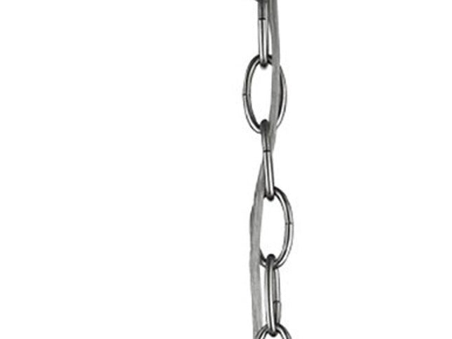 Minimalist Silver Metal Pendant Hanging Light