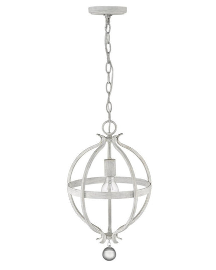 Callie 1-Light Country White Pendant