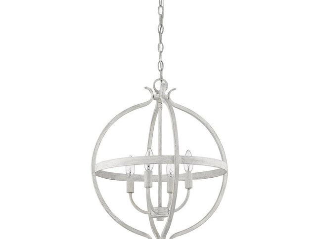 Callie 4-Light Country White Pendant