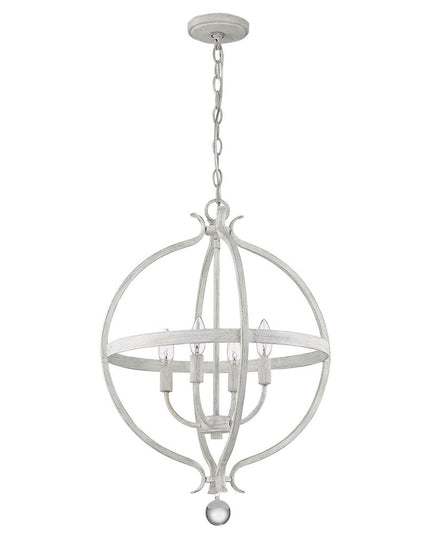 Callie 4-Light Country White Pendant