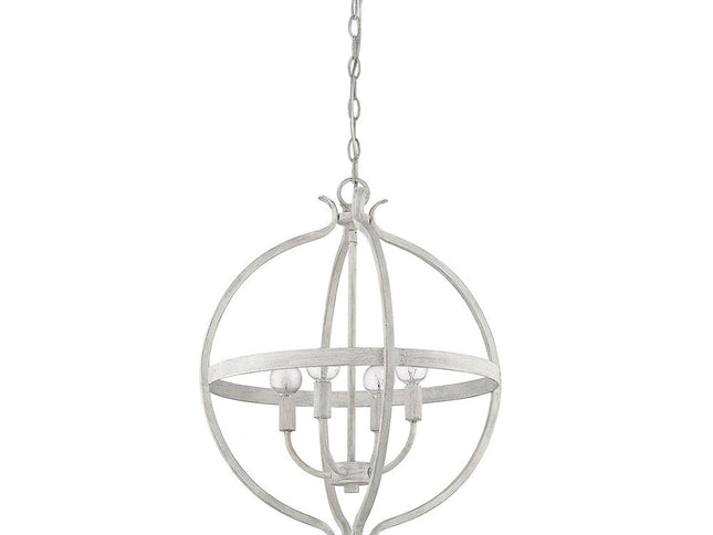 Callie 4-Light Country White Pendant
