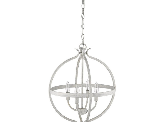 Callie 4-Light Country White Pendant