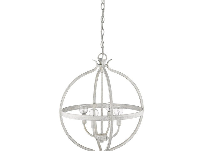 Callie 4-Light Country White Pendant