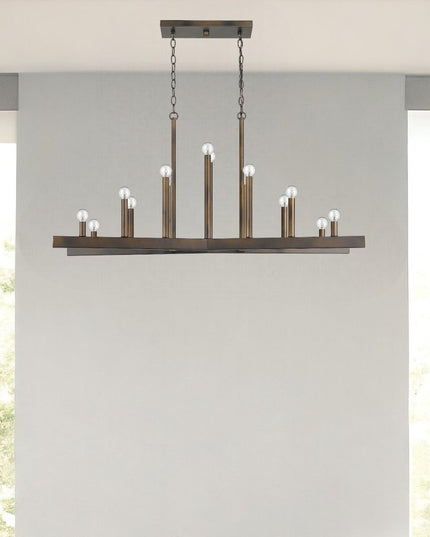 Fallon 14-Light Oil-Rubbed Bronze Island Pendant