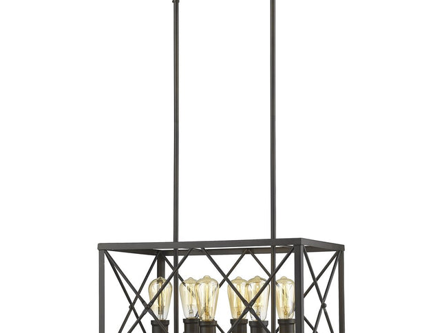 Brooklyn 6-Light Oil-Rubbed Bronze Pendant