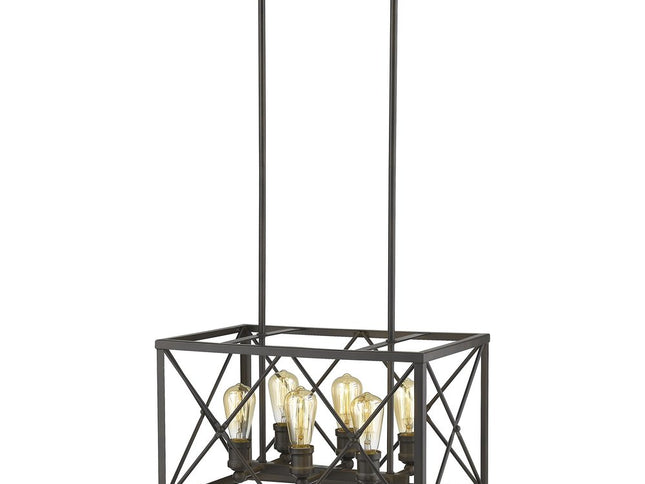 Brooklyn 6-Light Oil-Rubbed Bronze Pendant