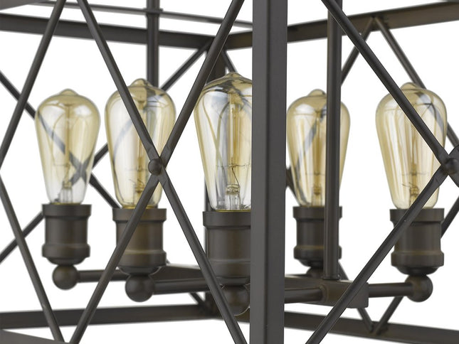 Brooklyn 6-Light Oil-Rubbed Bronze Pendant