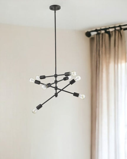 Calix 8-Light Oil-Rubbed Bronze Pendant