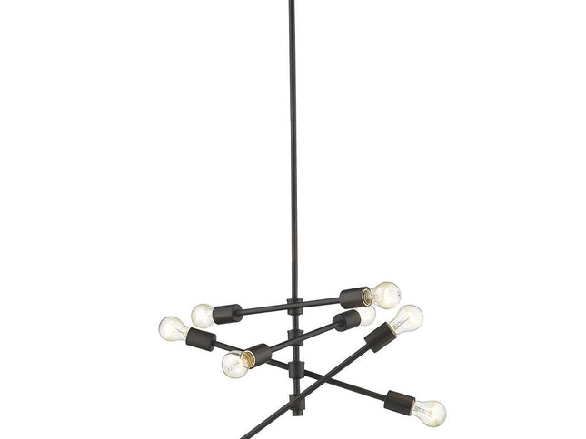 Calix 8-Light Oil-Rubbed Bronze Pendant