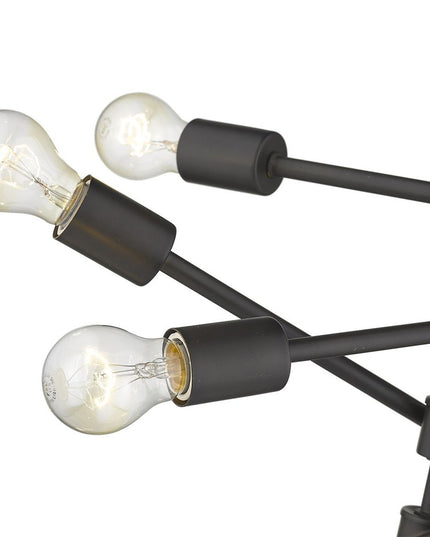 Calix 8-Light Oil-Rubbed Bronze Pendant