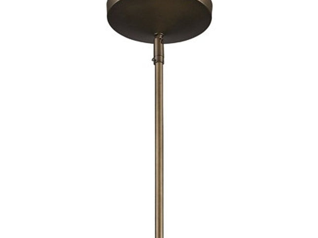 Newport 1-Light Tin Coated Pendant With Raw Brass Interior Shade And Louver