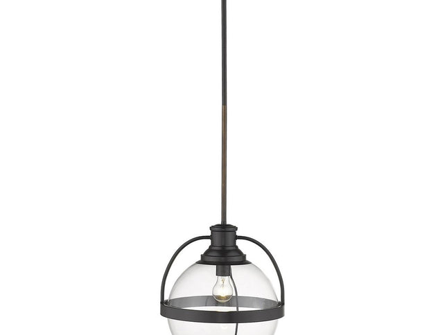 Kassian 1-Light Oil-Rubbed Bronze Pendant