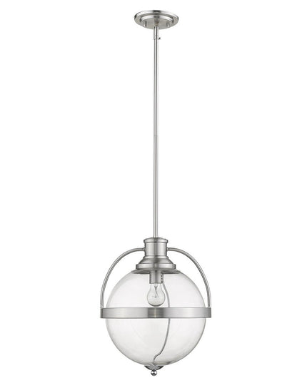 Kassian 1-Light Satin Nickel Pendant