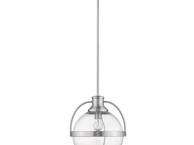 Kassian 1-Light Satin Nickel Pendant