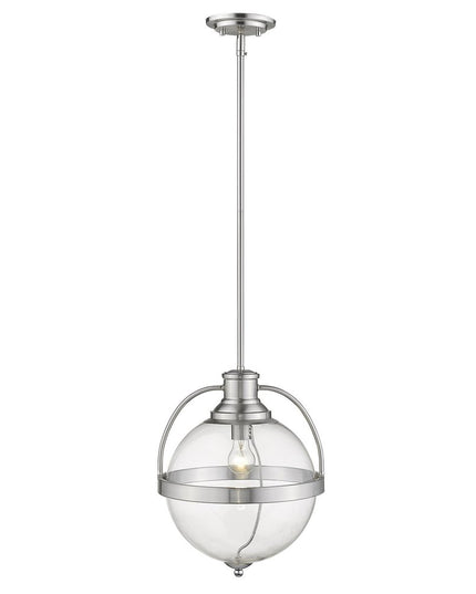Kassian 1-Light Satin Nickel Pendant