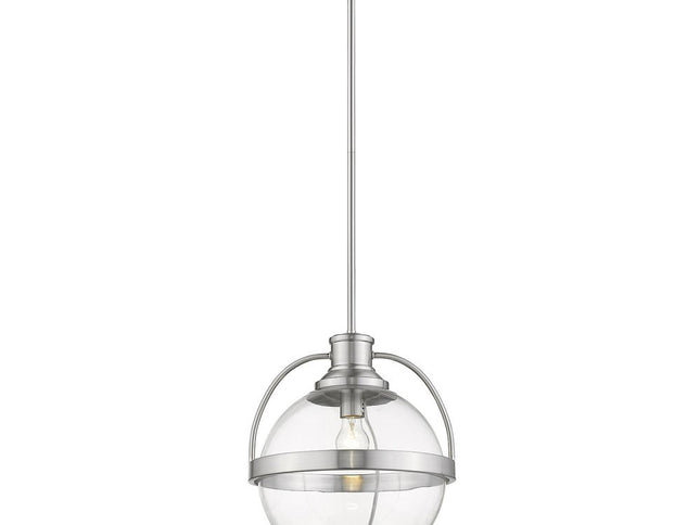 Kassian 1-Light Satin Nickel Pendant
