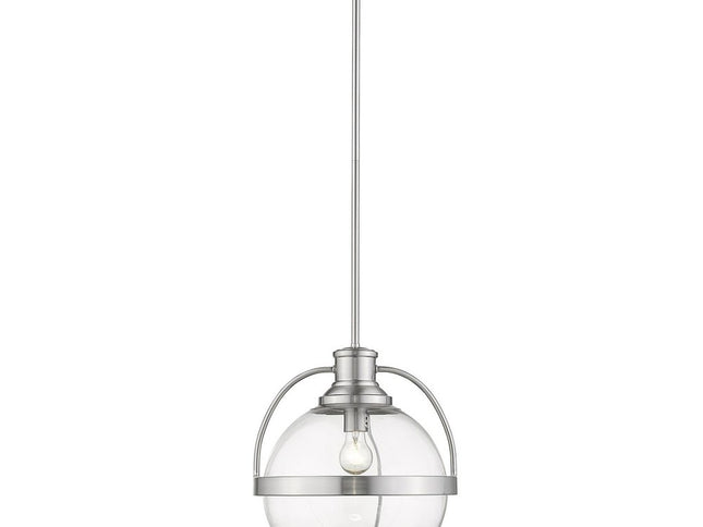 Kassian 1-Light Satin Nickel Pendant