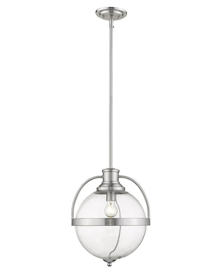 Kassian 1-Light Satin Nickel Pendant