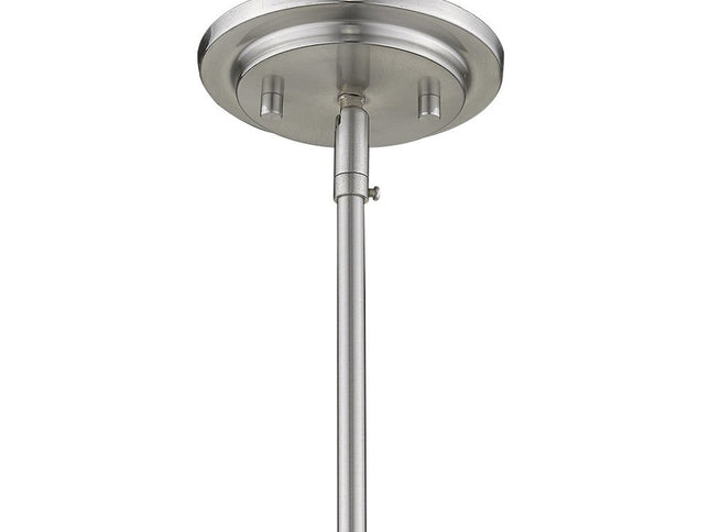 Kassian 1-Light Satin Nickel Pendant