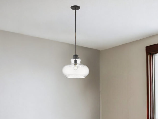 Torrel 1-Light Oil-Rubbed Bronze Pendant