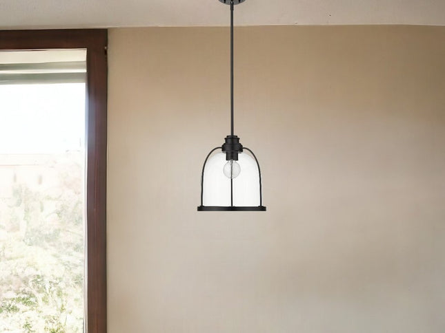 Stanton 1-Light Matte Black Pendant