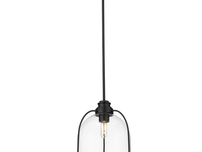 Stanton 1-Light Matte Black Pendant