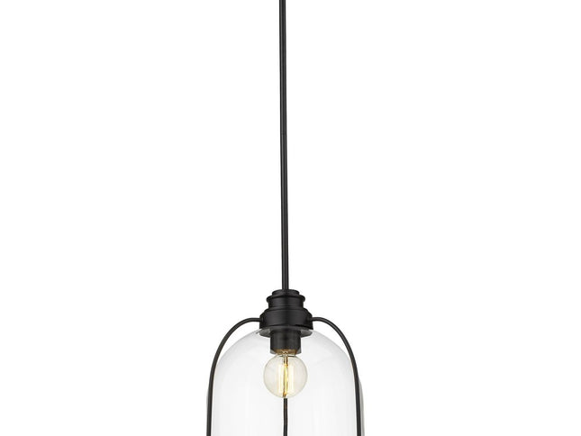 Stanton 1-Light Matte Black Pendant