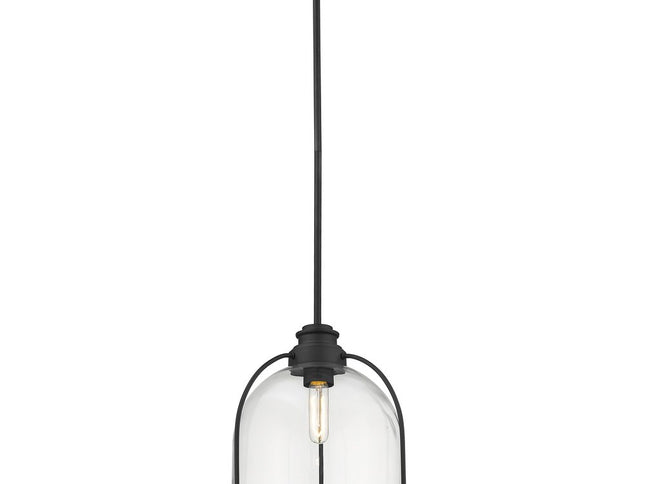 Stanton 1-Light Matte Black Pendant