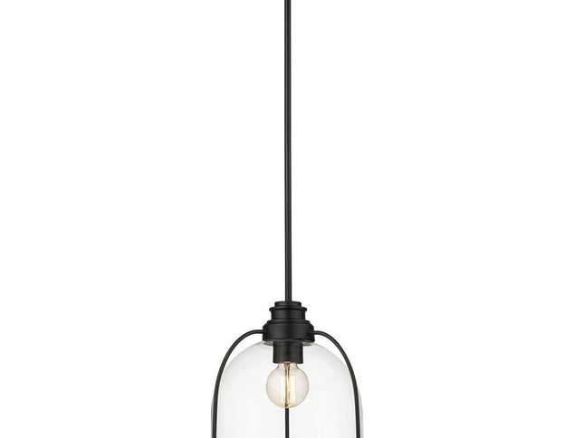 Stanton 1-Light Matte Black Pendant
