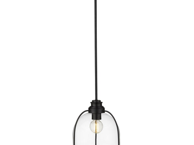 Stanton 1-Light Matte Black Pendant