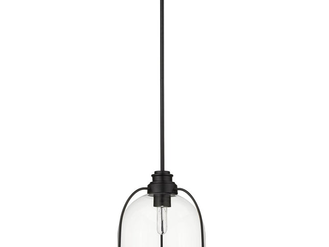 Stanton 1-Light Matte Black Pendant
