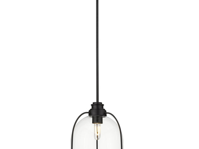 Stanton 1-Light Matte Black Pendant