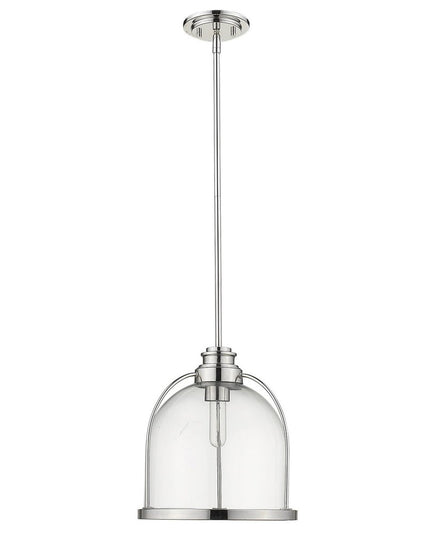 Stanton 1-Light Polished Nickel Pendant