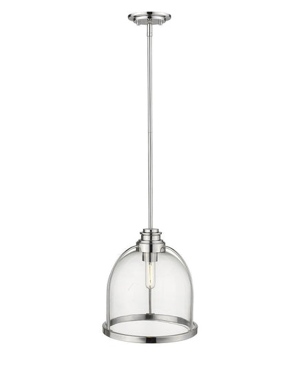 Stanton 1-Light Polished Nickel Pendant
