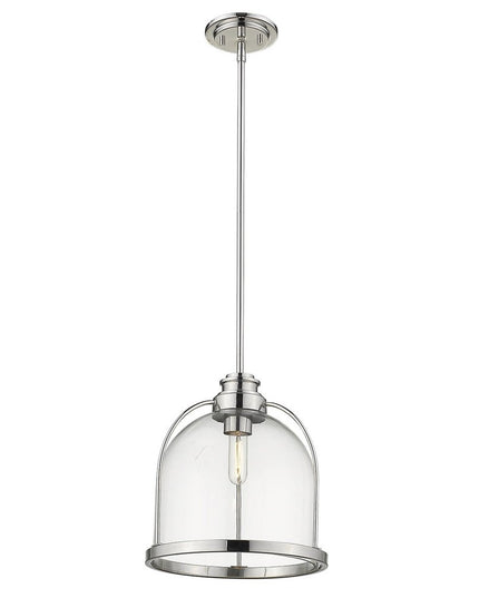 Stanton 1-Light Polished Nickel Pendant