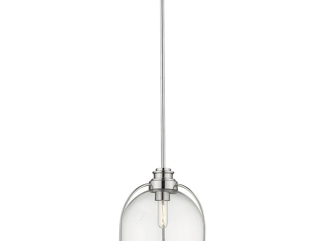 Stanton 1-Light Polished Nickel Pendant