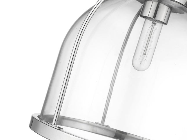 Stanton 1-Light Polished Nickel Pendant