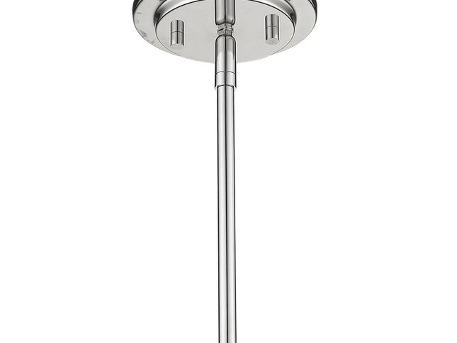 Stanton 1-Light Polished Nickel Pendant